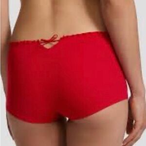 Victoria's Secret PINK ribbed boyshort panty